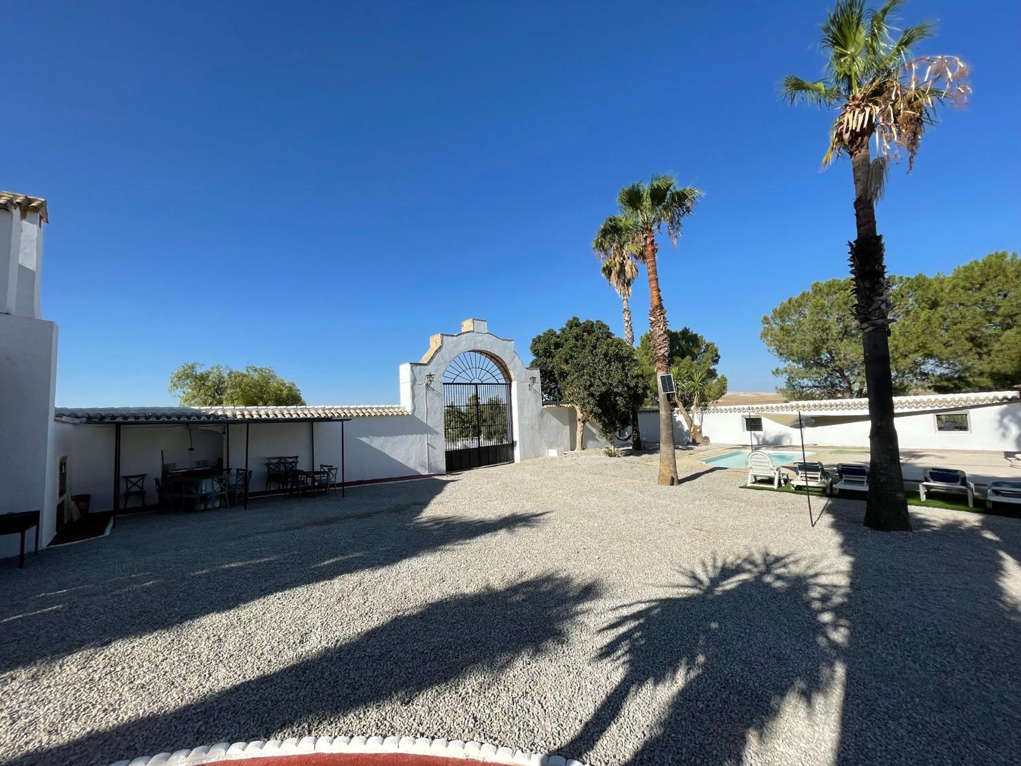 Cortijo Donana Villa La Puebla de Cazalla Bagian luar foto